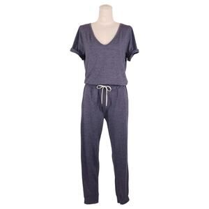 Vuori All Day Jumpsuit Azure Heather Blue Sz Medium